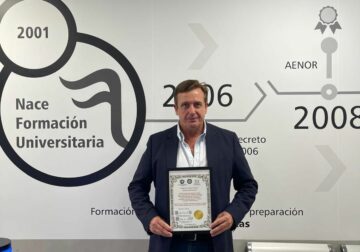 Ignacio Campoy Aguilar, Cum Laude por el Instituto Internacional de Estudios Globales para el Desarrollo Humano