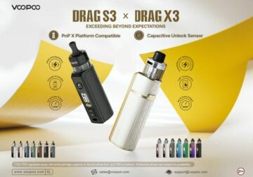 Superando las expectativas: «inicia tu camino con VOOPOO DRAG S3 y DRAG X3»