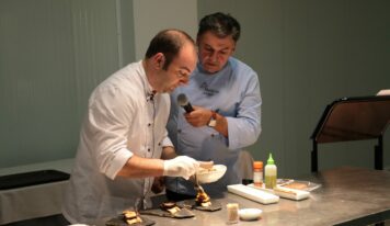 José Mário Magalhães lleva el sabor de Marvão a Almazán con su tapa ‘Barca do Sever’