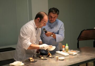 José Mário Magalhães lleva el sabor de Marvão a Almazán con su tapa ‘Barca do Sever’