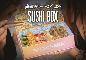 72 Kilos X SIBUYA BOX: la nueva propuesta para Delivery y Take Away de SIBUYA Urban Sushi Bar