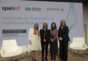 Más del 50% del sector financiero español ya excluye empresas que dañan la biodiversidad, según un nuevo informe de SE Advisory Services y Spainsif