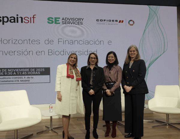 Más del 50% del sector financiero español ya excluye empresas que dañan la biodiversidad, según un nuevo informe de SE Advisory Services y Spainsif