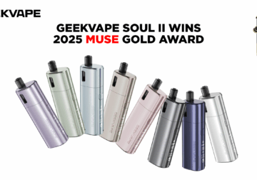 Geekvape SOUL II gana el Premio MUSE de Oro 2025
