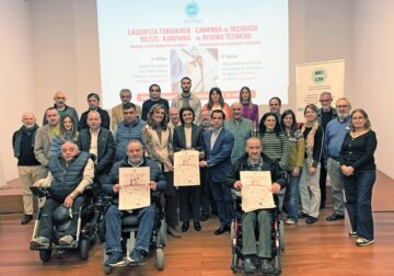 Bizkaia pone en marcha la 6ª Campaña de Recogida de Ayudas Técnicas