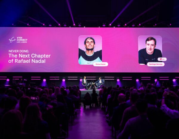 Rafa Nadal en VTEX Connect Europe: «Para lograr un gran éxito, ‘cómodo’ nunca es la palabra ideal»