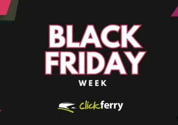Clickferry reúne las principales ofertas de ferry para el Black Friday 2025