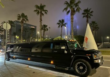La limusina Hummer negra más grande de Cataluña llega a Barcelona tras ser galardonada como ‘Miss Las Vegas’