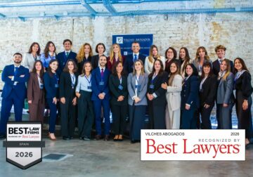 Vilches Abogados, reconocido como uno de los mejores bufetes por cuarto año consecutivo por ‘Best Lawyers’