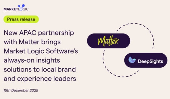 Nueva alianza en APAC: Market Logic Software y Matter lanzan insights siempre activos para líderes de marca