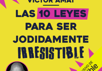Víctor Amat presenta ‘Las 10 leyes para ser jodidamente irresistible’, su nuevo audiolibro
