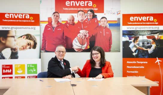 La inclusión como estrategia empresarial: la Fundación Claudia Tecglen y Envera aúnan fuerzas
