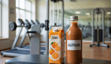 Los zumos de frutas y gazpachos ganan terreno dentro de los nuevos propósitos para 2026