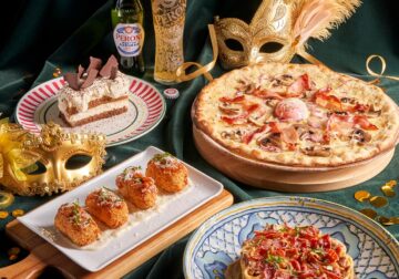 El Carnaval más veneciano se sienta a la mesa en Ginos