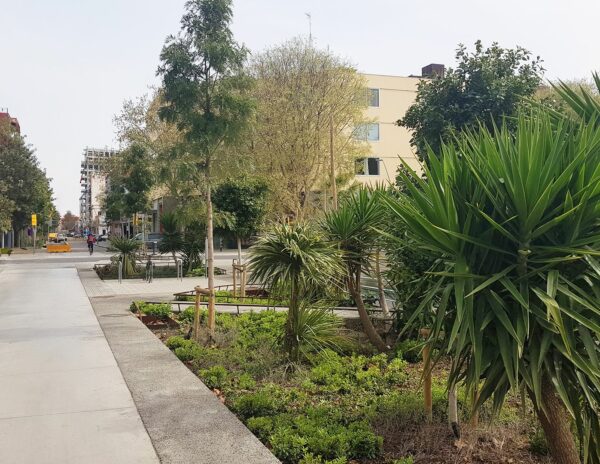 COPISA lidera la pacificación de la calle Pere IV y la Avenida Icària de Barcelona