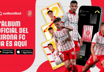 El Girona FC lanza su álbum oficial de cartas digitales 25/26 en Collectibol