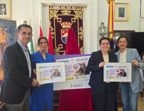 La ONCE celebra el Centenario del Ardero de Barbate en toda España
