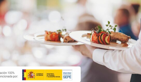 El servicio empieza antes: el nuevo escenario en la hostelería y el turismo. Formación impulsada por el MITES