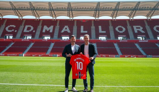 OK Mobility y el RCD Mallorca celebran la finalización de una década de patrocinio conjunto