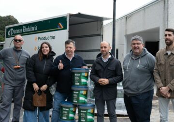 Empresas que dejan huella: Pinturas Andalucía dona 8.000 litros de pintura ‘solidaria’