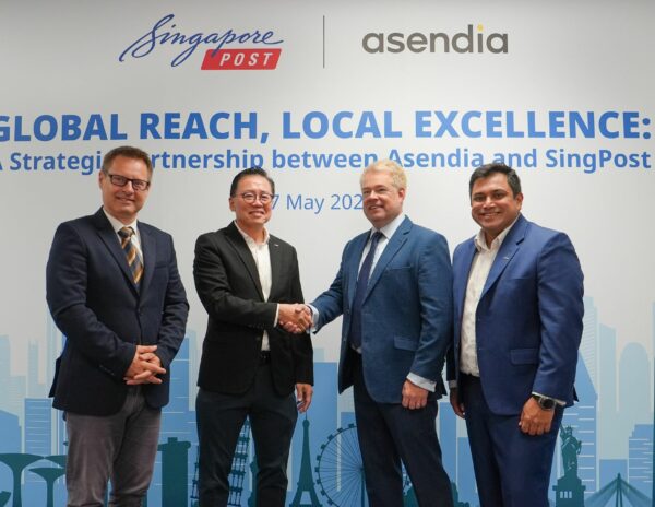 Asendia y Singapore Post sellan una alianza estratégica para reforzar la conexión del comercio electrónico transfronterizo en APAC