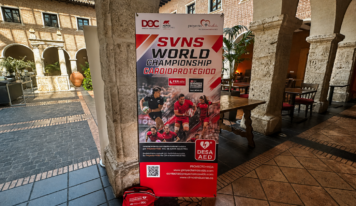 Las selecciones del Mundial de Rugby Seven se alojarán en hoteles cardioprotegidos en Valladolid