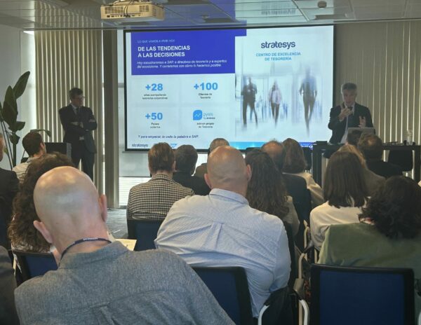 Stratesys reúne 50 directivos y expertos financieros para analizar la nueva era de la tesorería corporativa