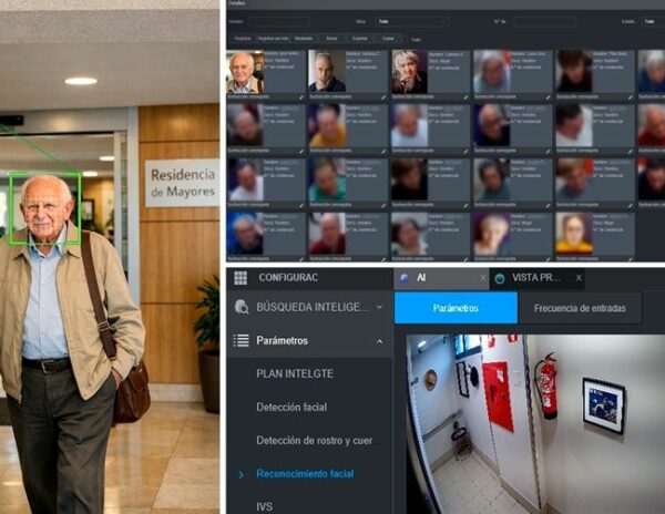 El reconocimiento facial y la analítica de vídeo transforman el cuidado en residencias de mayores