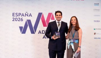 El oscense Eduardo Estallo, premiado como mejor agente de banca privada under-40 de España