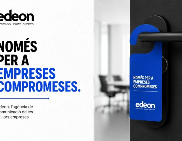 edeon lanza una campaña publicitaria disruptiva para reivindicar la importancia de la confianza y el compromiso entre agencias y clientes