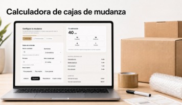 TeleCajas lanza una calculadora gratuita para saber cuántas cajas hacen falta en una mudanza