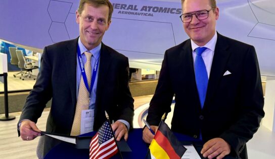 GA-ASI e INTEC Group firman un memorando de entendimiento en ILA Berlín