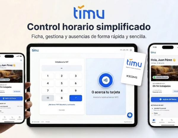 Timu.es: La nueva plataforma que prepara a pymes y autónomos para la inminente normativa de control horario