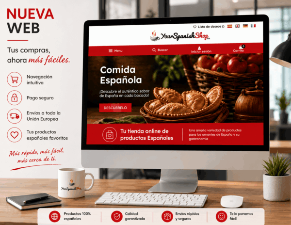 La tienda de productos españoles Your Spanish Shop estrena nuevo e-commerce para llevar el sabor de España a toda la Unión Europea