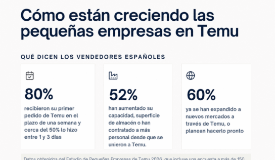 Las pequeñas empresas españolas encuentran en Temu nuevas oportunidades de crecimiento y expansión