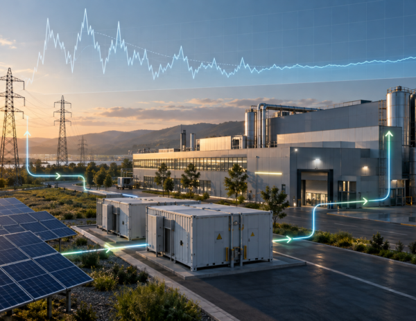 AleaSoft: coberturas, autoconsumo y baterías reducen la exposición de la industria a la volatilidad