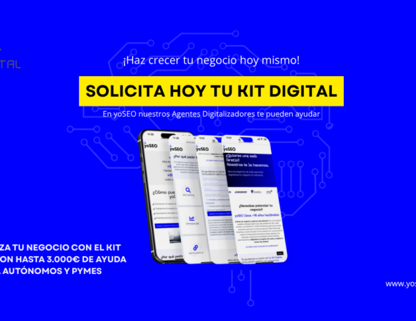 yoSEO Marketing anima a las empresas con el bono del Kit Digital concedido a aprovecharlo antes de que caduque